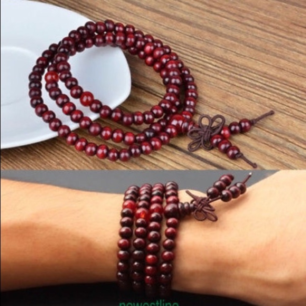 Sandalwood Prayer/Meditation Prayer Bead Bracelet